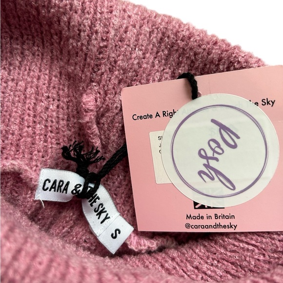 Cara in the Sky long Sweater Dress Pink NWT - Picture 7 of 10